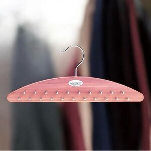 WOODLORE Cedarwood  men’s Neck tie hanging organizer storage space